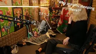 Kyedae shows Tenz sleeping in her stream!!!