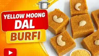 Yellow Moong Dal Burfi 😋| பாசிபருப்பு பர்பி😋| Easy Sweet Recipe 😋