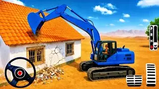 🚜JCB City Road Construction Simulator 3D | JCB Game | Android Gameplay