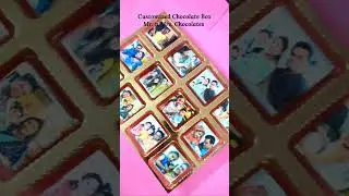 Customized Chocolate Box ll Mr. n Mrs. Chocolates ll #shorts #chocolate