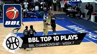 Rodney Glasgow Jr wins it at the buzzer! BBL Top 10 Plays - Week 7