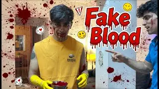 how i made fake blood for my movie shoot
