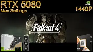 Fallout 4 actually runs on a RTX 5080?? | 1440p | 120 FPS
