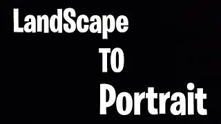 How to Turn Landscape Video To Portrait Video For YouTube Shorts