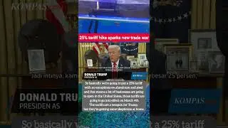 America raises tariffs on aluminum and steel by 25% #america #war #trump