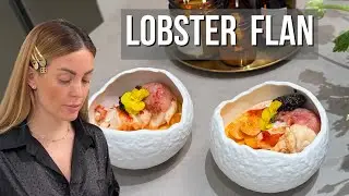 Сочетание сладкого и соленого | Флан из лобстера с тартаром из креветок