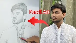 Face Art Challenge 03 || art video || freehand Art || Face Art.