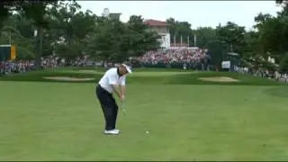 Shot of the Day: Michael Allen's final round eagle at AT&T National