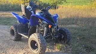 YAMAHA RAPTOR 90 ОБЗОР/ОБЗОР