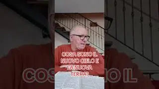 03/02/2026. COSA SONO IL NUOVO CIELO E LA NUOVA TERRA?