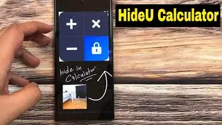 How to Hide Photos and Videos in HideU Calculator Lock App