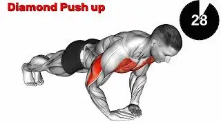Triceps muscle ABS workout at home 🏠 #shorts