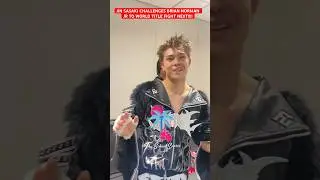 JIN SASAKI CHALLENGES BRIAN NORMAN JR TO WORLD TITLE FIGHT NEXT!!!!