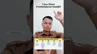CARA MUDAH AKSES PEMBELAJARAN MANDIRI PPG 2025
