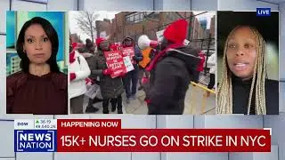 From the strike line to national news. Nurses deserve better.&rdquo; #nycnurses #newsnation #nursesstrike