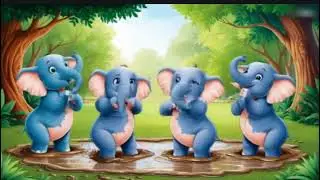 Ek Chhota Mota Hathi Masti Ghumne Me Chala | एक छोटा हाथी मस्ती में घूमने चला | Hindi Kids Rhymes