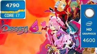 Disgaea 6 Complete Intel HD 4600 (Low End PC)