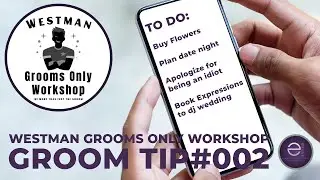GROOM TIP #002 | Western Manitoba Wedding MC & DJ Services by Expressions Entertainment