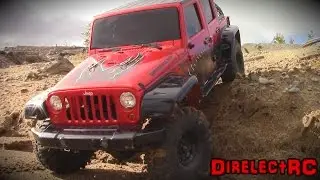 Axial SCX10 Custom build with a New Bright scale Jeep body - DirelectRC