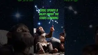 Grug spends a night under the stars learning about castellation and astronomy from his friends#funny