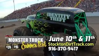 Monster Truck Summer Fest 2022 at the Stockton Dirt Track