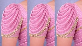 Trending sleeve design cutting and stitching| blouse sleeves design| बाजू का डिजाइन sleeves design|