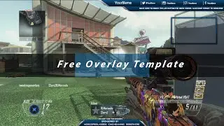 Free YouTube Overlay Template w/Download!