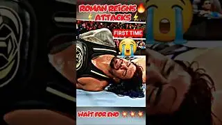 Roman Reigns ❌💥 Attacks #wwe #wweraw #wrestling #romanreigns #johncena