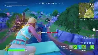 Ep. 01 Fortnite Highlights! Crazy shots with flex smg!!!