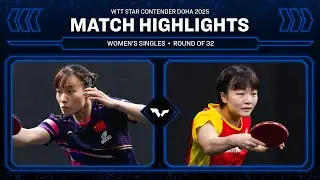Shi Xunyao vs Sakura Yokoi | WS R32 | WTT Star Contender Doha 2026