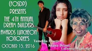 FOSDP | 4th Annual Dream Builders Awards Luncheon |Promo