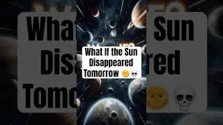 What If the Sun Disappeared Tomorrow 🌞💀
