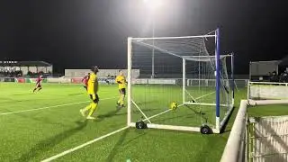 Callum Jones opens the scoring for Dartford v Hashtag 