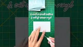 Vinyl Weeding Tips