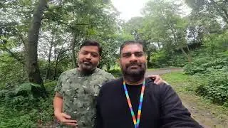 Kausani mae Bareesh ke beech Jungle mae ghume