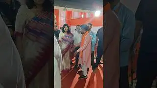 Politician & Bhubaneswar MP Aparajita Sarangi at an public event