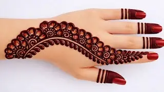 Simple Front hand Mehndi Designs । Mehndi ki Design। Easy Mehndi Designs। Mehndi Design