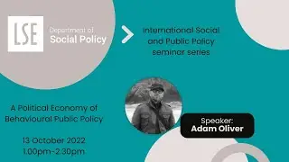 A Political Economy of Behavioural Public Policy