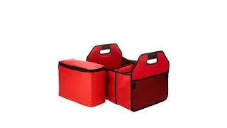 Collapsible Trunk Organizer with Insulated Cooler