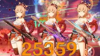 Weapon Comparison | Thundering Pulse vs Skyward Harp vs R2 Rust for Yoimiya
