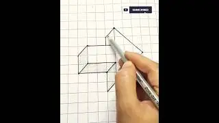 How to draw 3D Arrow | #3ddrawing #youtubeshorts #shorts #art