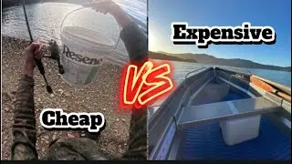 Cheap vs Expensive fishing trip!!