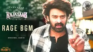 Rajasaab Rage BGM 🔥 | Original Audio Quality | Prabhas | Thaman S | Maruthi | 4K Cinematic