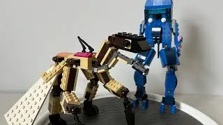 Lego Moc: Alien Planet: Bladderhorn & Daggerwrist