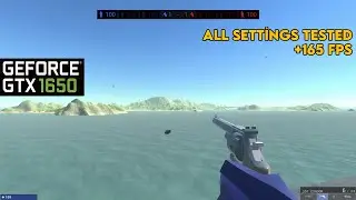 Ravenfield | GTX 1650 Best Settings 165 FPS!