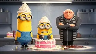 Minions Ruin Gru&rsquo;s Perfect Cake Plan And Trigger A Total Kitchen Disaster 😂🍰| Funny Minion Animation