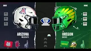 CFB REIMAGINED 2024 PAC-12 CHAMPIONSHIP - Arizona (8-4) vs #6 Oregon (11-1)