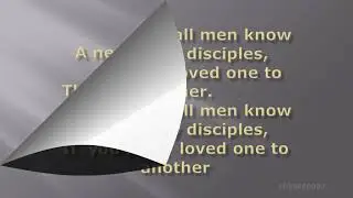 A NEW COMMANDMENT