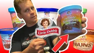 Jackson Reviews Little Debbie Cosmic Brownies Ice Cream