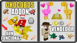 👉 CHOCOBOS ADDON para Minecraft PE 1.16.201 ► CHOCOCRAFT para MINECRAFT BEDROCK 1.16 &iquest;AUN FUNCIONA?